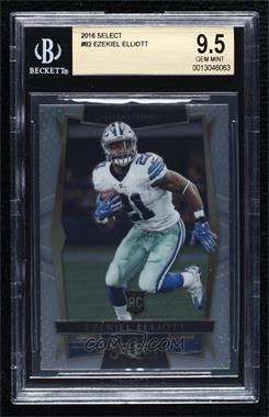 2016 Panini Select - [Base] #82 - Concourse - Ezekiel Elliott [BGS 9.5 GEM MINT]