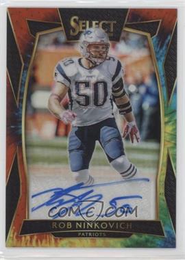 2016 Panini Select - Signatures - Tie-Dye Prizm #S-RNK - Rob Ninkovich /15