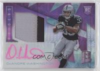 Rookie Patch Autographs - DeAndre Washington #/10