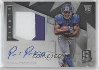 Rookie Patch Autographs - Paul Perkins #/99