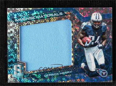 2016 Panini Spectra - Immense Materials - Neon Blue #11 - Derrick Henry /99