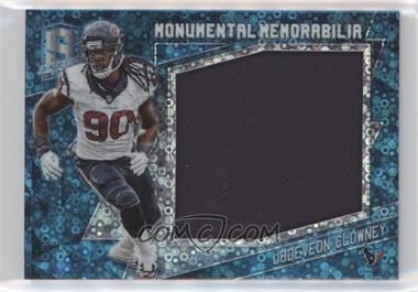 2016 Panini Spectra - Monumental Memorabilia - Neon Blue #11 - Jadeveon Clowney /99