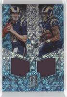 Jared Goff, Todd Gurley II #/99