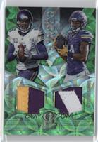 Teddy Bridgewater, Stefon Diggs #/25