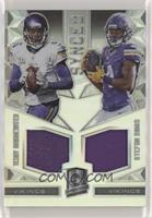 Teddy Bridgewater, Stefon Diggs #/199