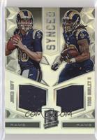 Jared Goff, Todd Gurley II #/199