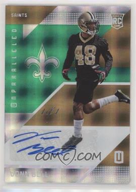 2016 Panini Unparalleled - [Base] - Green Autographs #199 - Rookie - Vonn Bell /1