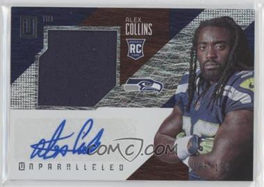 2016 Panini Unparalleled - [Base] #238 - RPS Rookie Auto Jersey - Alex Collins /199