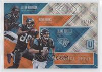 Allen Robinson, Allen Hurns, Blake Bortles #/99