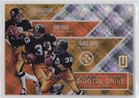 Terry Bradshaw, John Fuqua, Franco Harris #/99