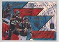 Allen Robinson, Allen Hurns, Blake Bortles #/49