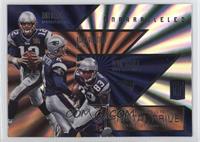 Tom Brady, Adam Vinatieri, Deion Branch