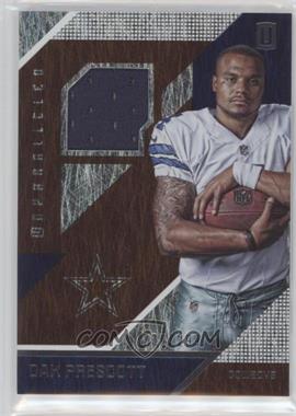 2016 Panini Unparalleled - RPS Rookie Materials #RM-DP - Dak Prescott /299