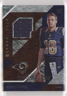 2016 Panini Unparalleled - RPS Rookie Materials #RM-JG - Jared Goff /299