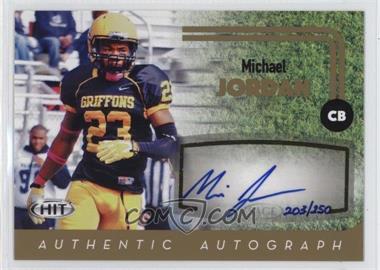 2016 SAGE Hit - Autographs - Gold #A91 - Michael Jordan /250