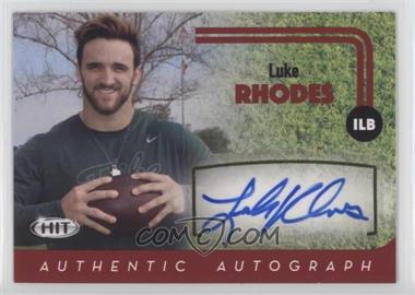 2016 SAGE Hit - Autographs - Red #A63 - Luke Rhodes
