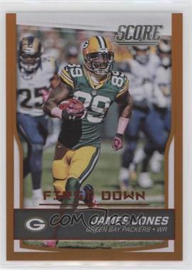 2016 Score - [Base] - First Down #121 - James Jones /10