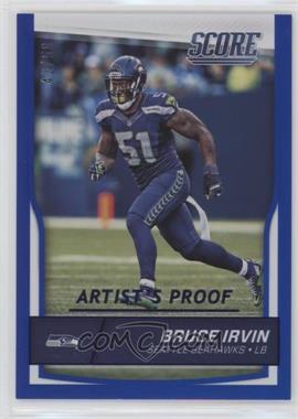 2016 Score - [Base] - Jumbo Artist's Proof #291 - Bruce Irvin /50