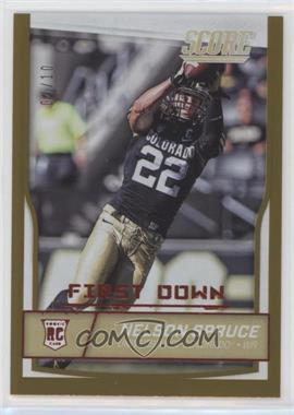 2016 Score - [Base] - Jumbo First Down #378 - Rookies - Nelson Spruce /10