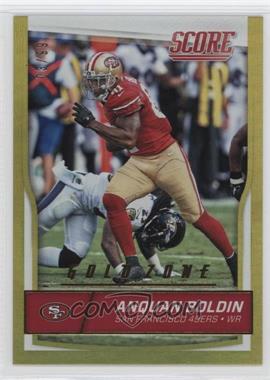 2016 Score - [Base] - Jumbo Gold Zone #275 - Anquan Boldin /99