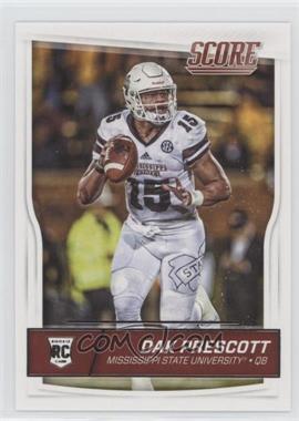 2016 Score - [Base] #337 - Rookies - Dak Prescott