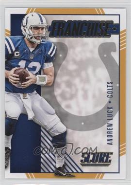 2016 Score - Franchise - Gold #10 - Andrew Luck