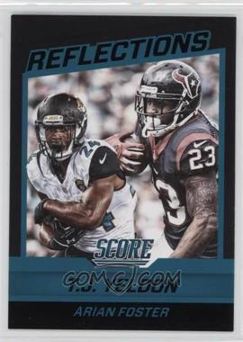 2016 Score - Reflections - Black #14 - T.J. Yeldon, Arian Foster