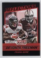 Devonta Freeman, Frank Gore