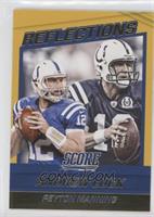 Andrew Luck, Peyton Manning