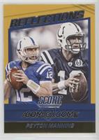 Andrew Luck, Peyton Manning