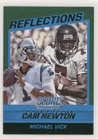 Cam Newton, Michael Vick