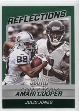 2016 Score - Reflections - Green #8 - Amari Cooper, Julio Jones