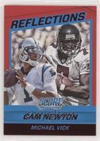 Cam Newton, Michael Vick