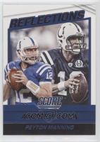 Andrew Luck, Peyton Manning