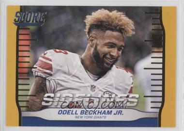 2016 Score - Sidelines - Gold #21 - Odell Beckham Jr.