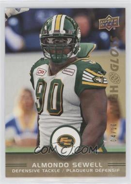 2016 Upper Deck CFL - [Base] - High Gloss #103 - Almondo Sewell /10