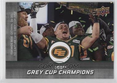 2016 Upper Deck CFL - Grey Cup Champions #GCC1 - Edmonton Eskimos (CFL) Team