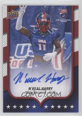 2016 Upper Deck USA Football - [Base] - Autographs #11 - USA U19 - N'Keal Harry