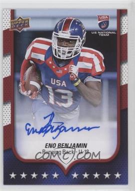 2016 Upper Deck USA Football - [Base] - Autographs #79 - USA U18 - Eno Benjamin