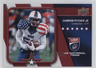 2016 Upper Deck USA Football - [Base] - Flag Wave #150 - USA U17 - Camron Pitcher Jr.