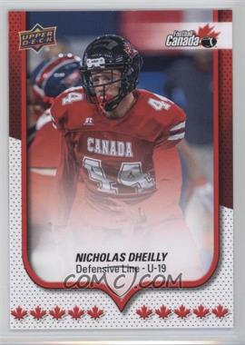2016 Upper Deck USA Football - [Base] - Flag Wave #174 - Canada U19 - Nicholas Dheilly