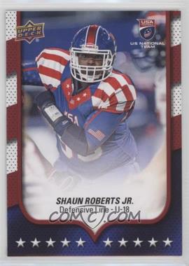 2016 Upper Deck USA Football - [Base] - Flag Wave #98 - USA U18 - Shaun Roberts Jr.