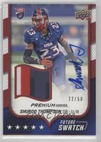 Shurod Thompson #/50