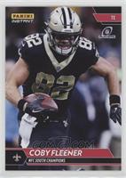 NFC South Champions - Coby Fleener #/83