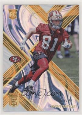 2017 Donruss Elite - [Base] - Orange #119 - Rookies - Trent Taylor /25