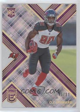 2017 Donruss Elite - [Base] - Purple #176 - Rookies - O.J. Howard /99