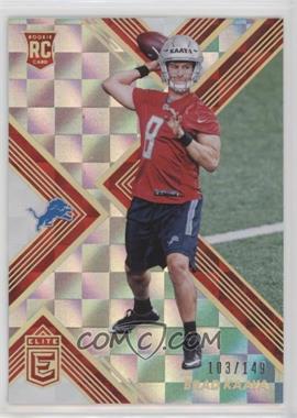 2017 Donruss Elite - [Base] - Red #102 - Rookies - Brad Kaaya /149