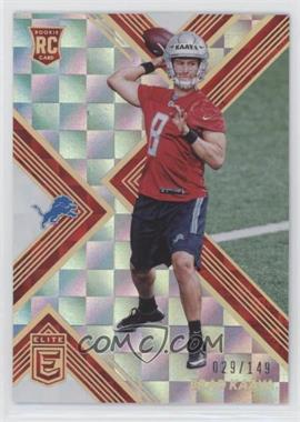 2017 Donruss Elite - [Base] - Red #102 - Rookies - Brad Kaaya /149