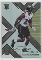 Rookies - Marlon Humphrey [Noted] #/499