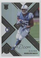 Rookies - Marlon Mack [Noted] #/499